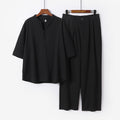 Chinese Style Zen Robe / Tea Ceremony Clothing / Lay Practitioner Suit Set